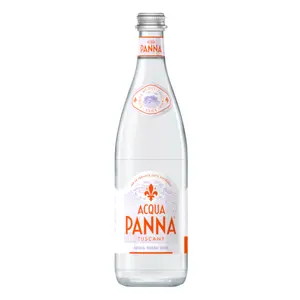 Nước Khoáng Thiên Nhiên Không Ga, Natural Mineral Water, Glass Bottles (500ml) - ACQUA PANNA