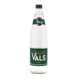 Nước Khoáng Thiên Nhiên Có Ga, Ardèche France, Carbonated Natural Mineral Water (750ml) - VALS