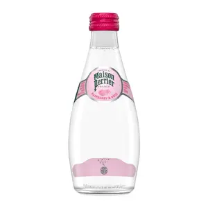 Nước Có Ga Hương Mâm Xôi & Hoa Hồng, Forever Collection, Sparkling Beverage with Raspberry & Rose Flavour (330ml) - MAISON PERRIER