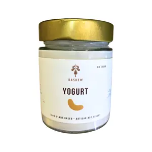 Sữa Chua Hạt Điều Thuần Chay Không Đường, Vegan Cashew Nut Yogurt, No Sugar (200g) - KASHEW