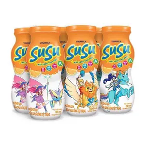 Sữa Chua Uống Tiệt Trùng Hương Cam, Susu, Orange Flavored Drinking Yoghurt (80ml) - VINAMILK