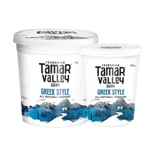 Sữa Chua Hy Lạp Không Đường, Greek Style All Natural Yogurt (500g) - TAMAR VALLEY