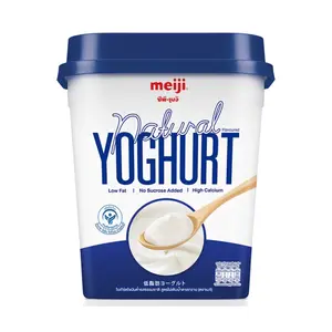 Sữa Chua Ít Béo Không Đường, Natural Yogurt, Low Fat (500g) - MEIJI