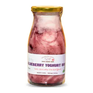 Sữa Chua Việt Quất, Blueberry Yoghurt (200ml) - SWISS YOGHURT DRINK
