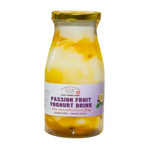 Sữa Chua Chanh Dây, Passion Fruit Yoghurt (200ml) - SWISS YOGHURT DRINK
