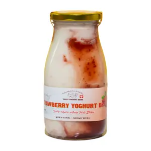 Sữa Chua Dâu, Strawberry Yoghurt (200ml) - SWISS YOGHURT DRINK