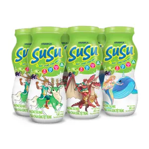Sữa Chua Uống Tiệt Trùng Hương Táo Nho, Susu, Apple & Grape Flavoured Drinking Yoghurt (80ml) - VINAMILK