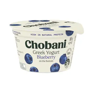 Sữa Chua Hy Lạp Vị Việt Quất, Greek Yogurt, Blueberry (160g) - CHOBANI