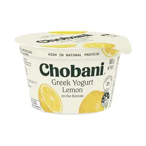 Sữa Chua Hy Lạp Vị Chanh Vàng, Greek Yogurt, Lemon (160g) - CHOBANI