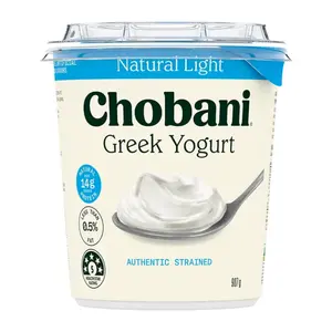 Sữa Chua Hy Lạp Ít Béo, Greek Yogurt, Natural Light (907g) - CHOBANI