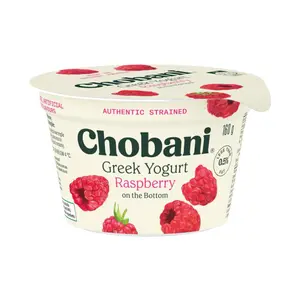 Sữa Chua Hy Lạp Vị Mâm Xôi, Greek Yogurt, Raspberry (160g) - CHOBANI