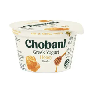 Sữa Chua Hy Lạp Vị Mật Ong, Greek Yogurt, Honey (160g) - CHOBANI