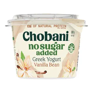 Sữa Chua Hy Lạp Vị Vani, No Sugar Added Greek Yogurt, Vanilla Bean (680g) - CHOBANI
