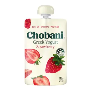 Sữa Chua Hy Lạp Vị Dâu, Greek Yogurt, Strawberry (140g) - CHOBANI
