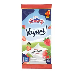 Sữa Chua Vị Dâu, Yogurt! Stick, Strawberry, 4 Que (160g) - CIMORY