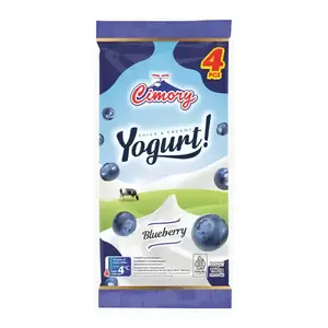 Sữa Chua Vị Việt Quất, Yogurt! Stick, Blueberry, 4 Que (160g) - CIMORY