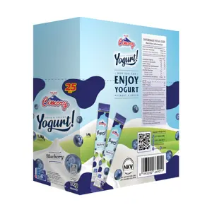 Sữa Chua Vị Việt Quất, Yogurt! Stick, Blueberry, 25 Que (1kg) - CIMORY